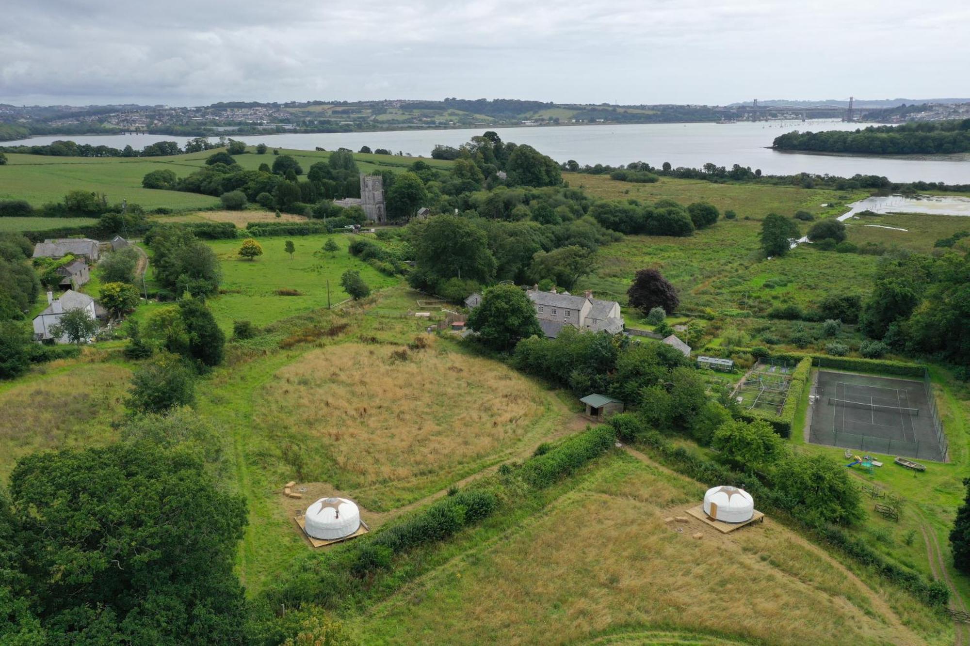 Campo de lujo Lower Marsh Farm Glamping *